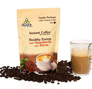 Ayura Cappuccino with ganoderma fungus 250 gr (family pack, 17 servings)
